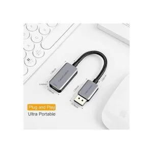 Adaptador activo DP a HDMI HDR 4K 60Hz 2K 144Hz 1080P_6