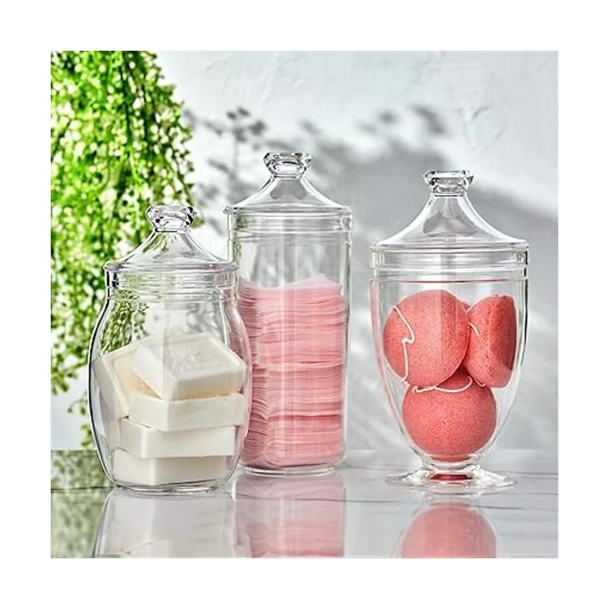 Amazing Abby Adore Tarros de boticario acrílicos juego_2