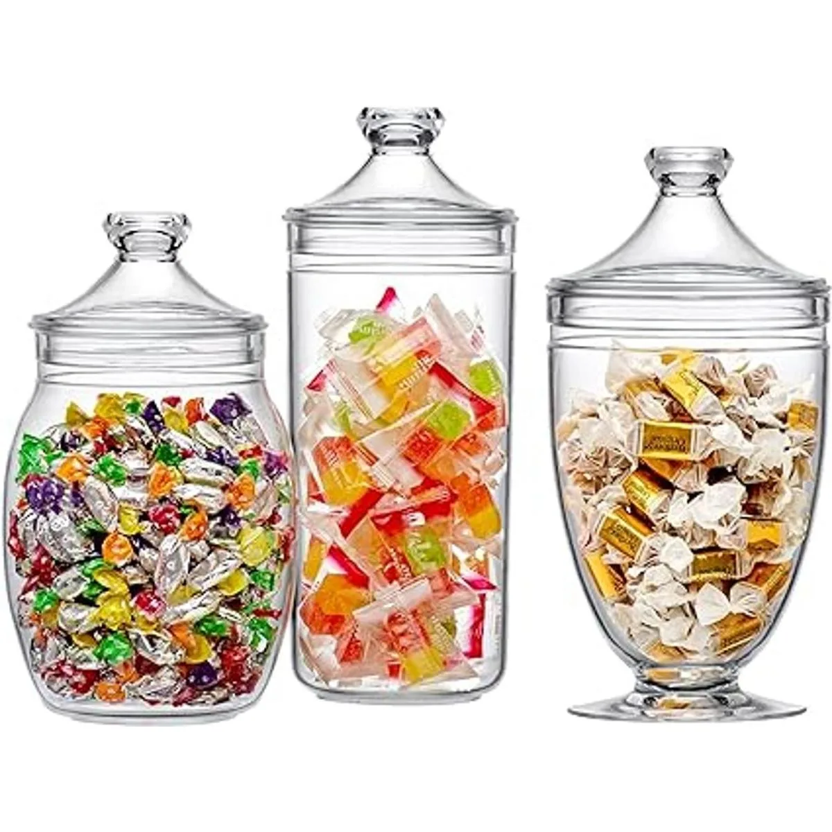 Amazing Abby Adore Tarros de boticario acrílicos juego_6