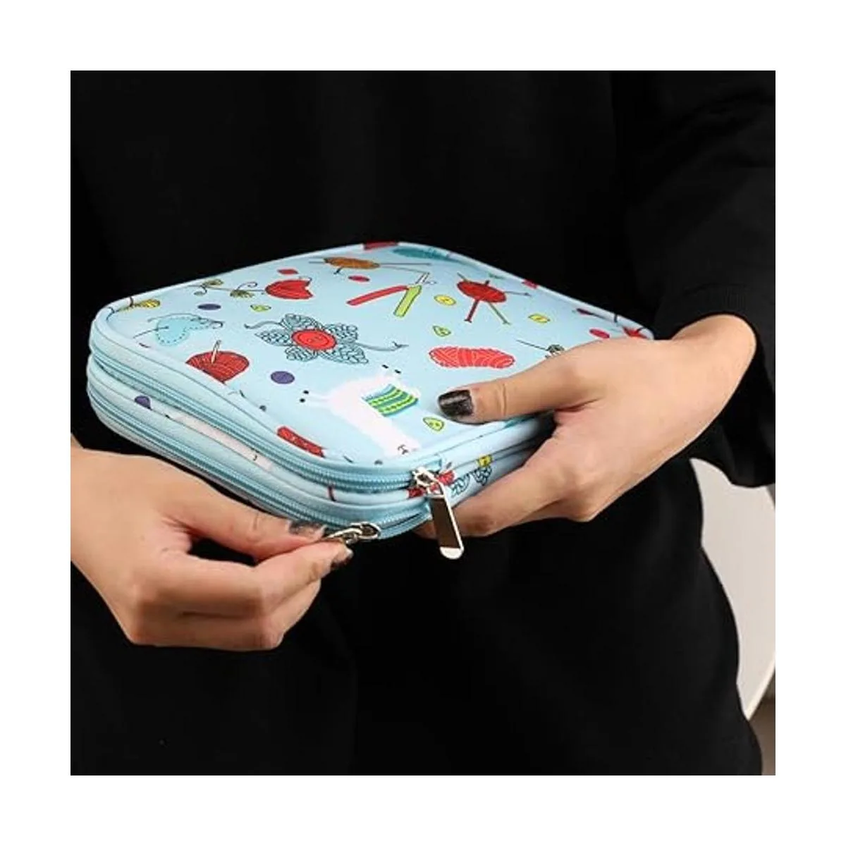 KOKNIT Juego de agujas de tejer circulares ligeras