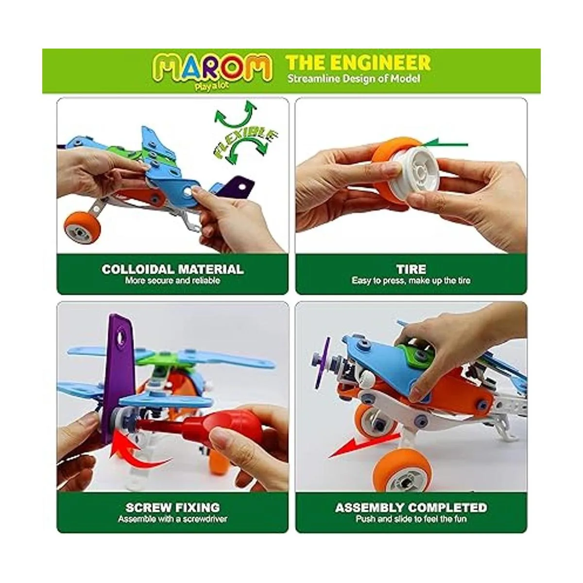 Juguetes de construcción de CTIM para niños de 6 a 8 años