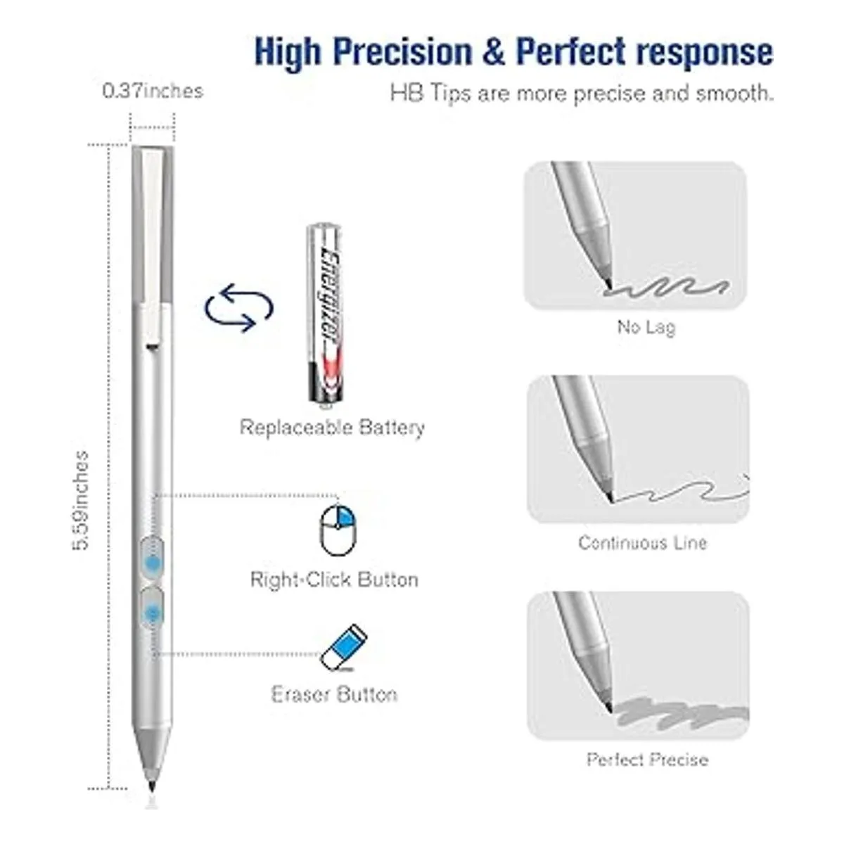 Lápiz óptico para HP Pavilion x360 lápiz portátil con_4