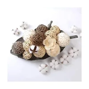 CIR OASES Decorative Balls Assorted Spherical Rattan Twigs_4