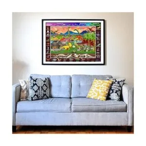 Think2Master Rompecabezas de dinosaurios de 100 piezas_4