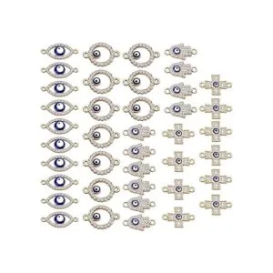 Encantos colgantes de mal ojo para hacer joyas 1138