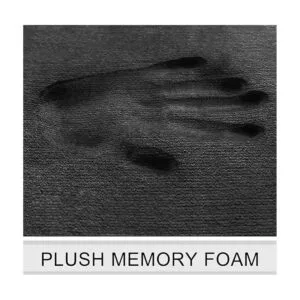 FEELSO Juego de alfombrillas de baño de espuma