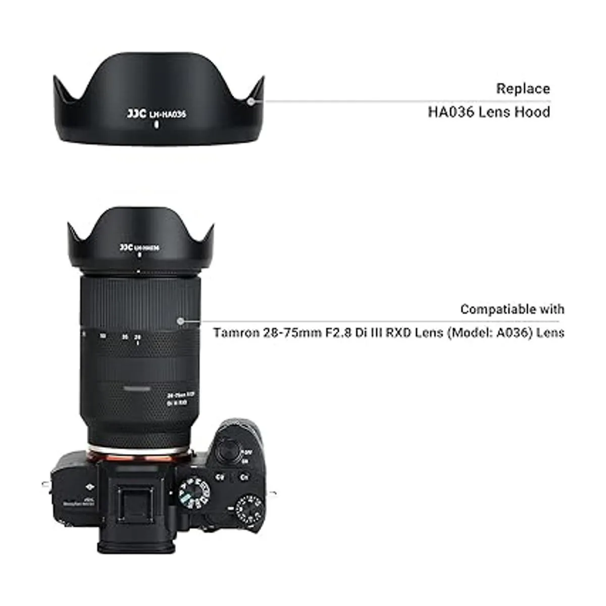 Parasol para lente Tamron 1.1022.953 in F2.8 Di III RXD_2