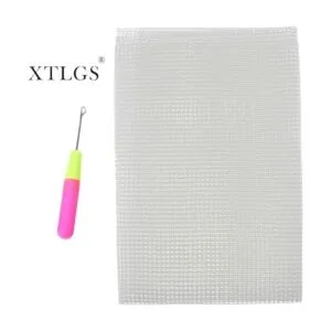 FANDGOK 39.4 x 59.1 in en blanco alfombra de malla de_3