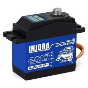 INJORA Servo RC Servo digital de 55.1 lbs de alto par de
