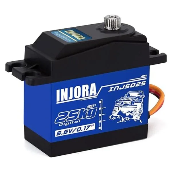 INJORA Servo RC Servo digital de 55.1 lbs de alto par de