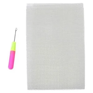 FANDGOK 39.4 x 59.1 in en blanco alfombra de malla de_1