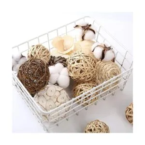 CIR OASES Decorative Balls Assorted Spherical Rattan Twigs_6