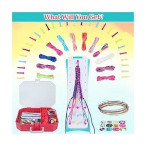BEMITON Kit de fabricación de pulseras de amistad artes y_6