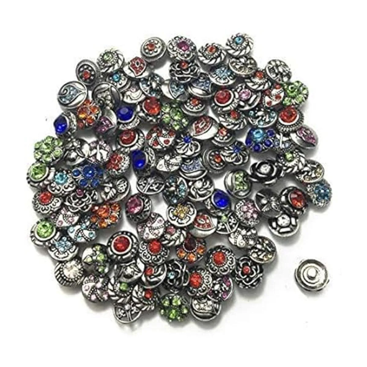 Allinone 100 piezas de 0.472 in de diamantes de imitación_2