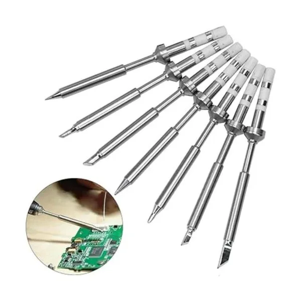 Mworld2 7 tipos de puntas de recambio para soldador TS100