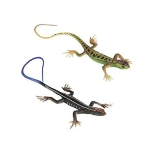 NUOBESTY Figuras de acción realistas de lagartos falsos de_2