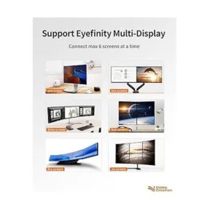 Adaptador activo DP a HDMI HDR 4K 60Hz 2K 144Hz 1080P_4