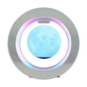 FUGEST Lámpara de luna flotante 3D ilusión cambio de color_1