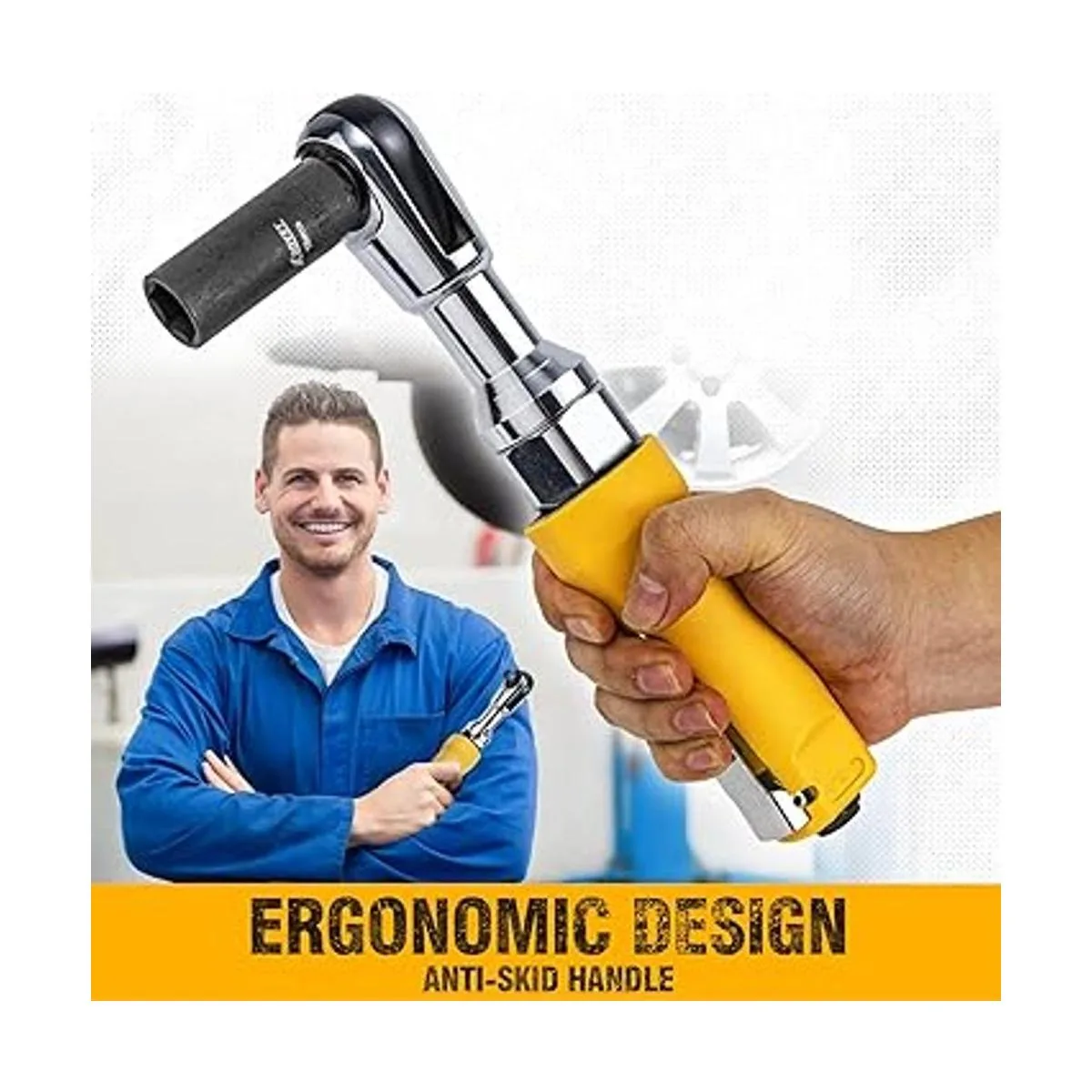 Autolock Llave de trinquete neumática profesional de 12