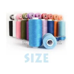 Kit de hilos de coser de 72 bobinas 36 colores 360