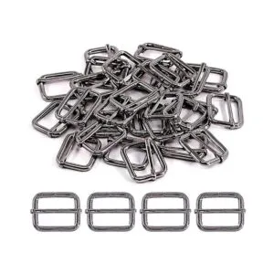 Swpeet 60 anillos de metal resistentes de 0.984 in de_1