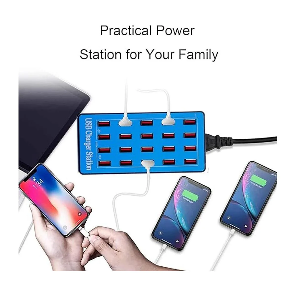 Estación de carga USB estación de carga USB múltiple de_3