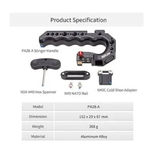 Nitze Mango Stinger con mango superior para jaula de_3