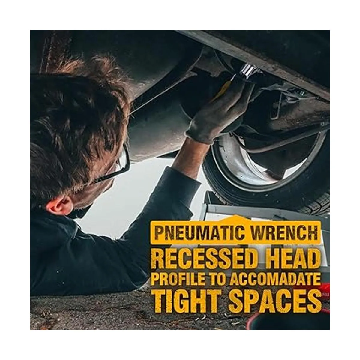 Autolock Llave de trinquete neumática profesional de 12