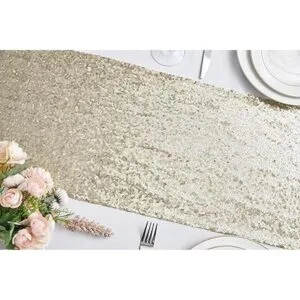 Pufogu Camino de mesa de lentejuelas brillantes de 12 x_2