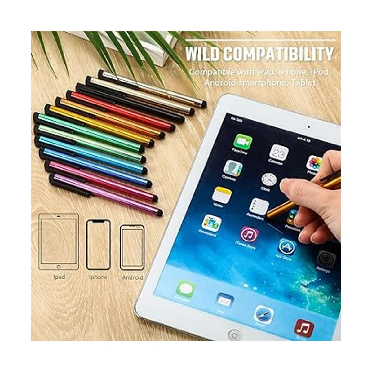 Lápiz digital capacitivo universal de 120 piezas_5