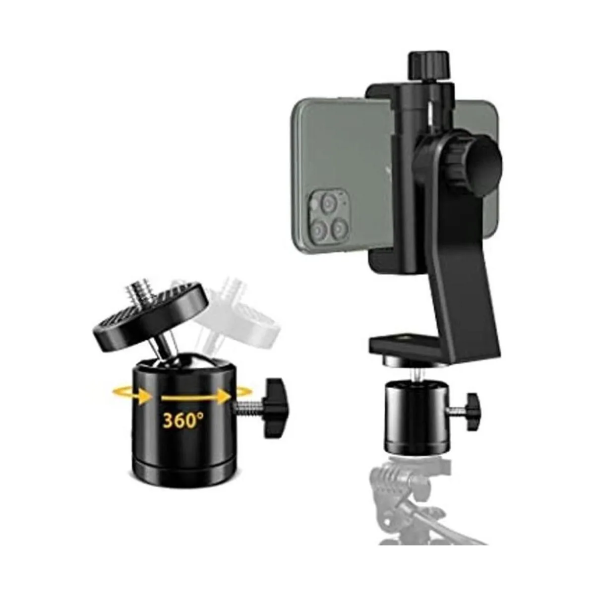 6amLifestyle Adaptador de trípode para teléfono celular_1