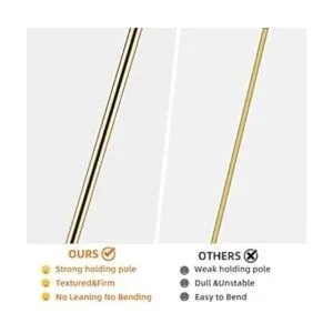 Lámpara de pie de diseño industrial con pantalla de cristal_3