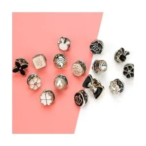 Juego de 40 pines de solapa esmaltados mini broche