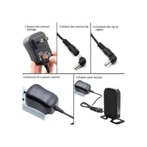 Outtag Adaptador universal de CA de 12 W adaptador de CA_6