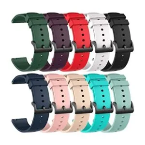 Chofit Paquete de 10 correas de silicona compatibles con_1