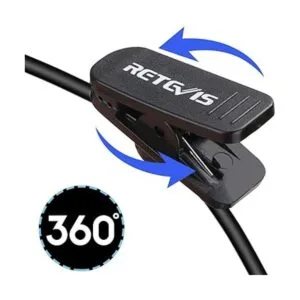 Retevis RT22 Walkie Talkie Audífonos con micrófono de 2_5