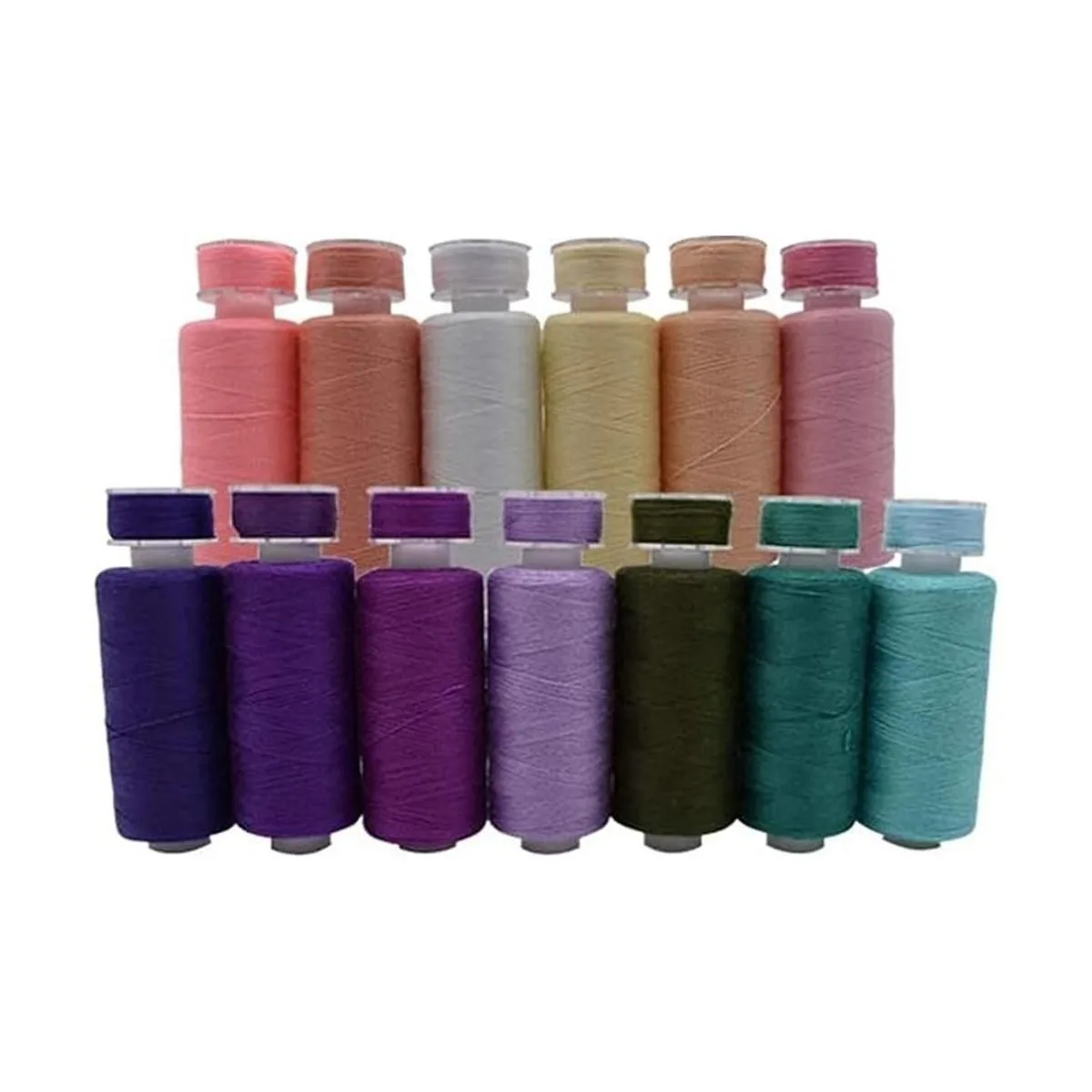 Kit de hilos de coser de 72 bobinas 36 colores 360