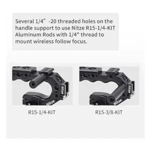 Nitze Mango Stinger con mango superior para jaula de_6