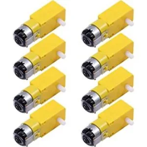 Gebildet 8pcs DC3V6V DC Geared Motor para aviones de_1