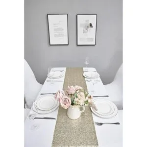 Pufogu Camino de mesa de lentejuelas brillantes de 12 x_5