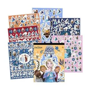 Libro para colorear con pegatinas de Frozen incluye 2