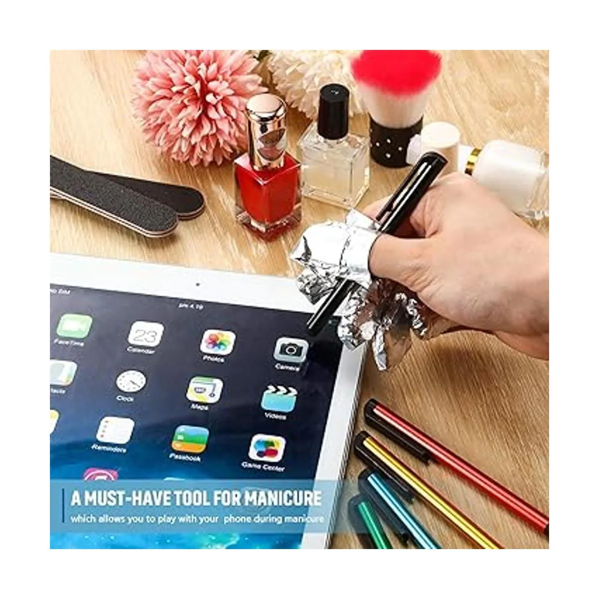 Lápiz digital capacitivo universal de 120 piezas_4