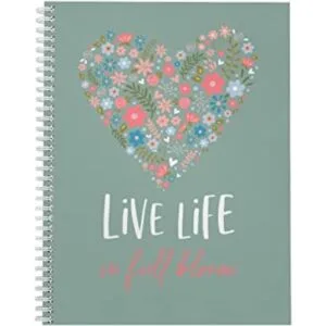Libreta de tapa blanda Life In Full Bloom de 8.5 x 11.0_1