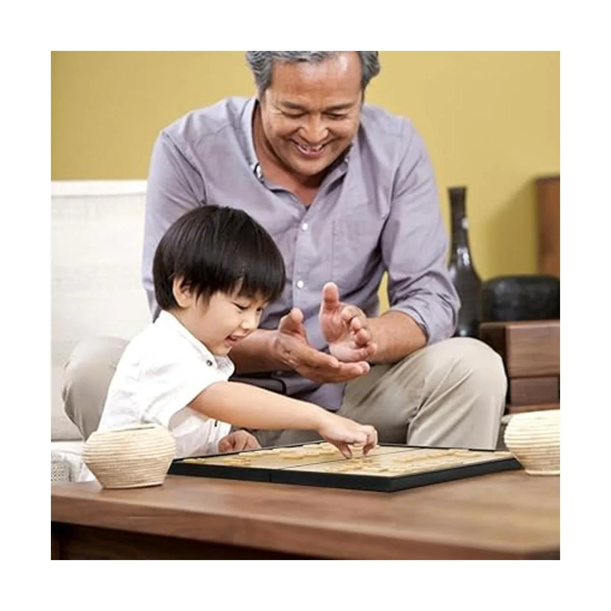 Quadpro Juego de mesa magnética japonesa Shogi con tablero_6