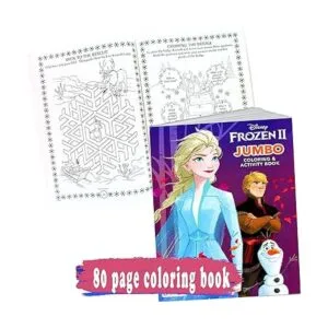 Libro para colorear con pegatinas de Frozen incluye 2