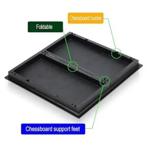 Quadpro Juego de mesa magnética japonesa Shogi con tablero_4