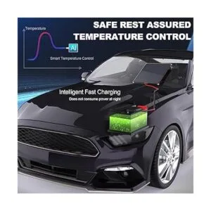 OYMSAE Cargador de batería con panel solar de 20 W12 V_4