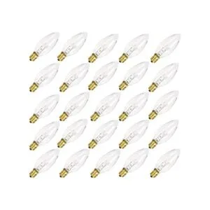 Goothy Bombillas de repuesto transparentes con punta de