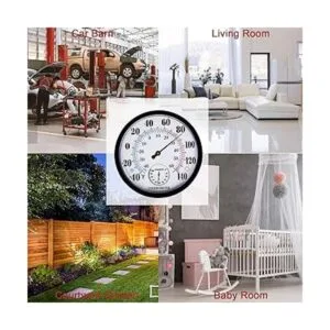 Termómetro para interiores y exteriores termómetro de_3