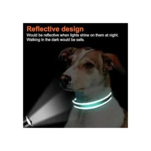Joytale Collar reflectante para perro de neopreno suave_5